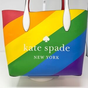 Kate Spade New York Rainbow Pride Leather Small Tote bag